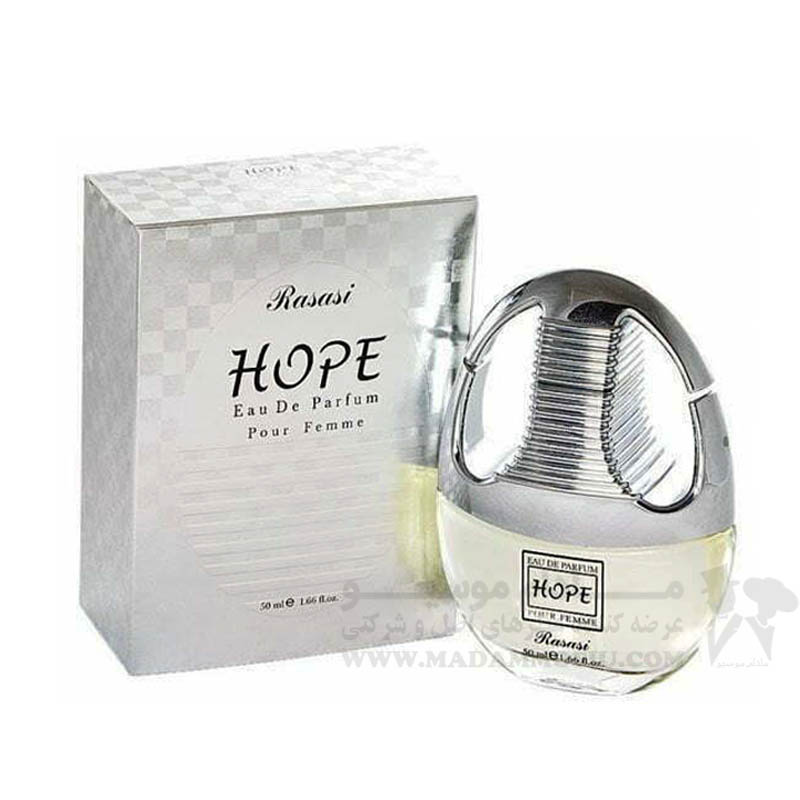 عطر ادکلن هوپ زنانه رصاصی اصل مادام موسیو عطر ادکلن رصاصی هوپ زنانه اصل | Rasasi Hope Women - Image 1